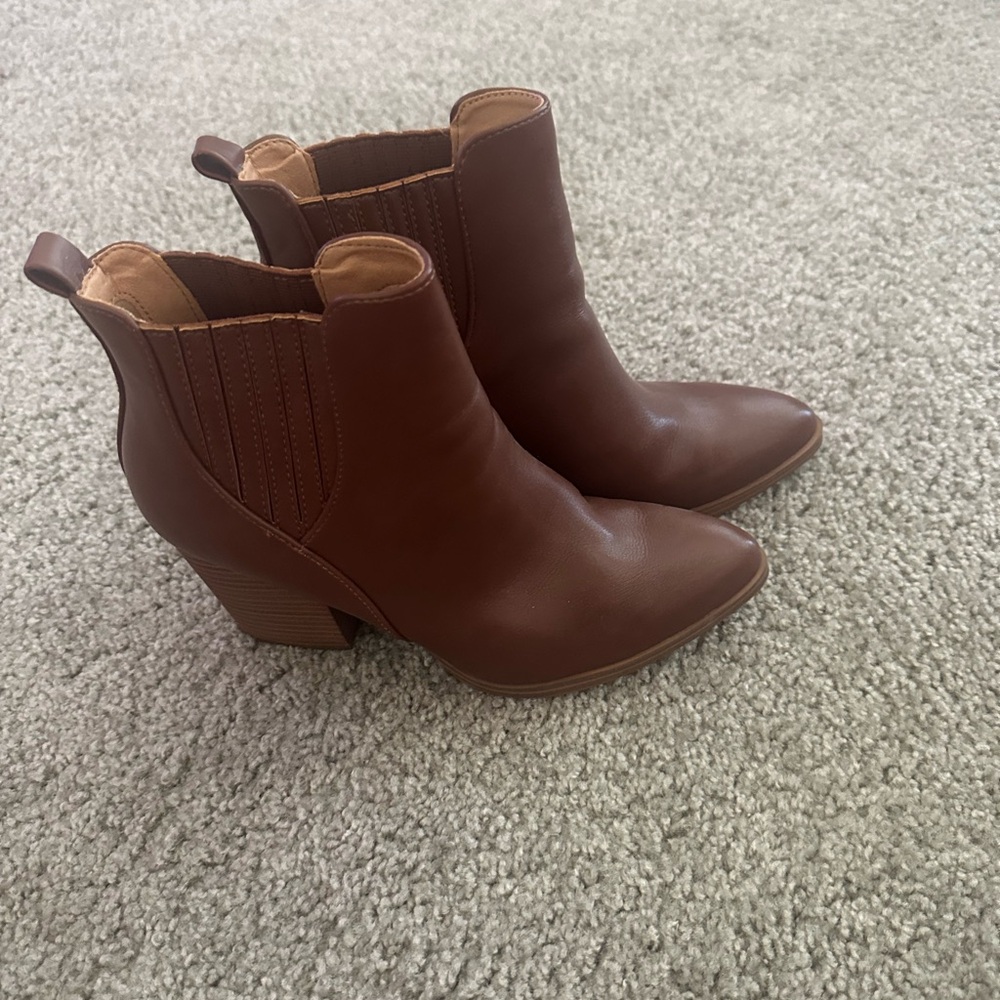 Brown Ankle Boots